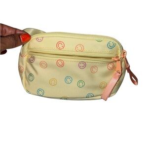 Target Yellow Smiley Face Pouch
